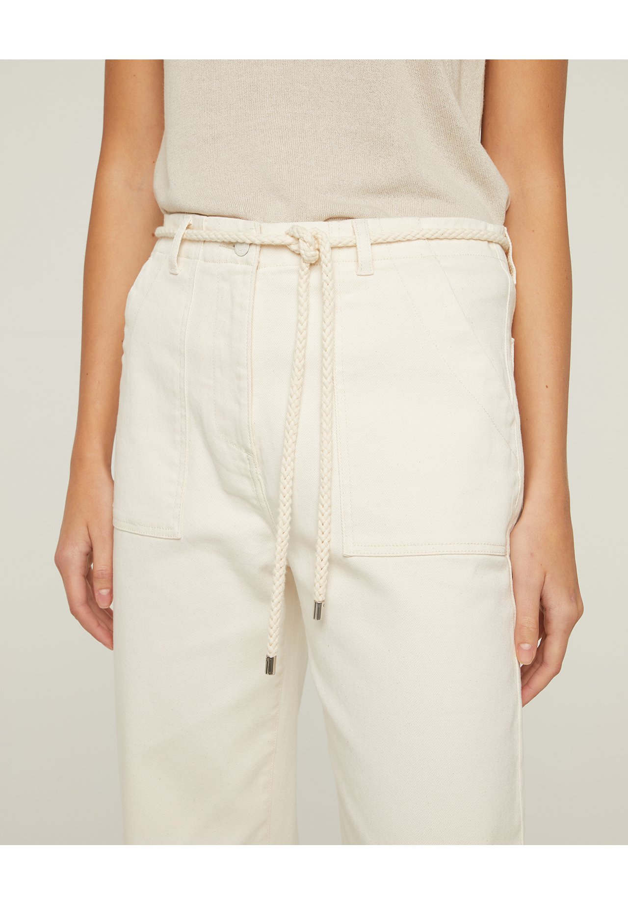 ANDAM Straight leg jeans - crudo/off-white - Zalando.de