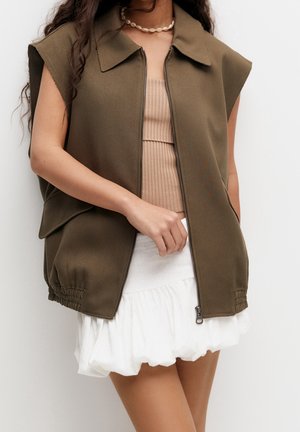 Waistcoat - khaki