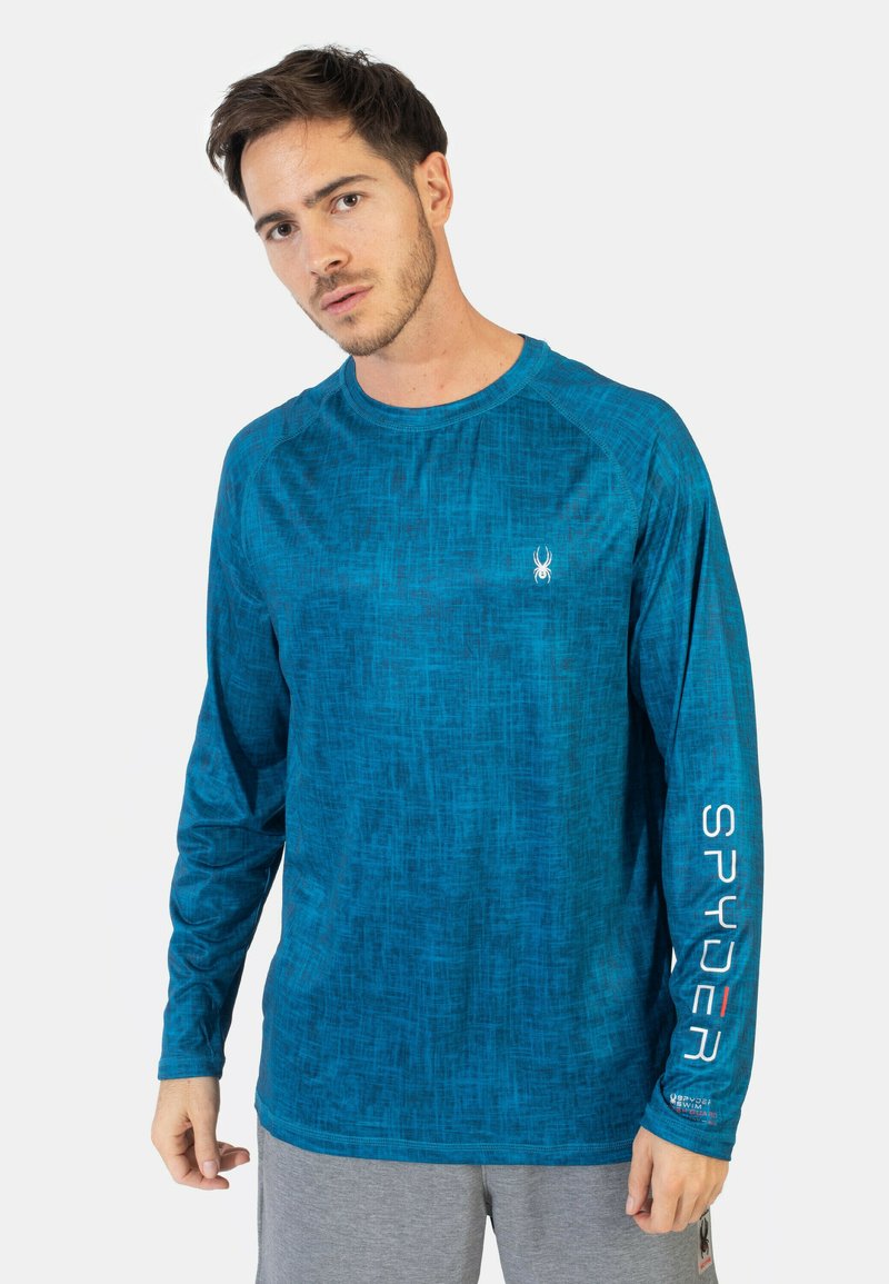 Spyder Langærmet T-shirt - light blue
