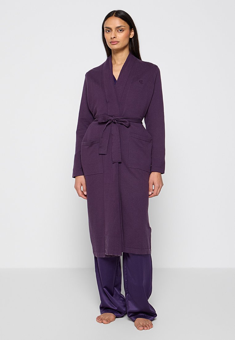 Lauren Ralph Lauren Badjas donkerpaars Lauren Ralph Lauren Badjas donkerpaars