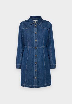 MSCH Copenhagen EMMA DRESS - Τζιν φόρεμα - dark blue wash