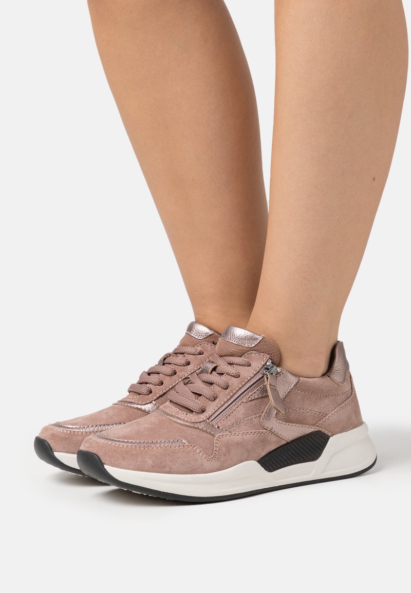 Gabor Comfort Sneakers dark rose/sand Zalando.se