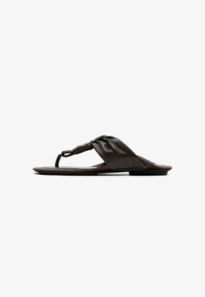 Massimo Dutti, Infradito - dark brown