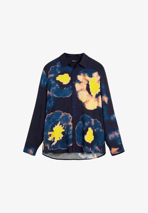 Desigual, LONG-SLEEVED FLORAL SHIRT - Košeľa - black