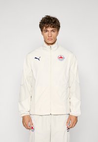 Puma KIDSUPER RBS REVERSIBLE JACKET - Klubbklær - elektro blue/frosted ivory