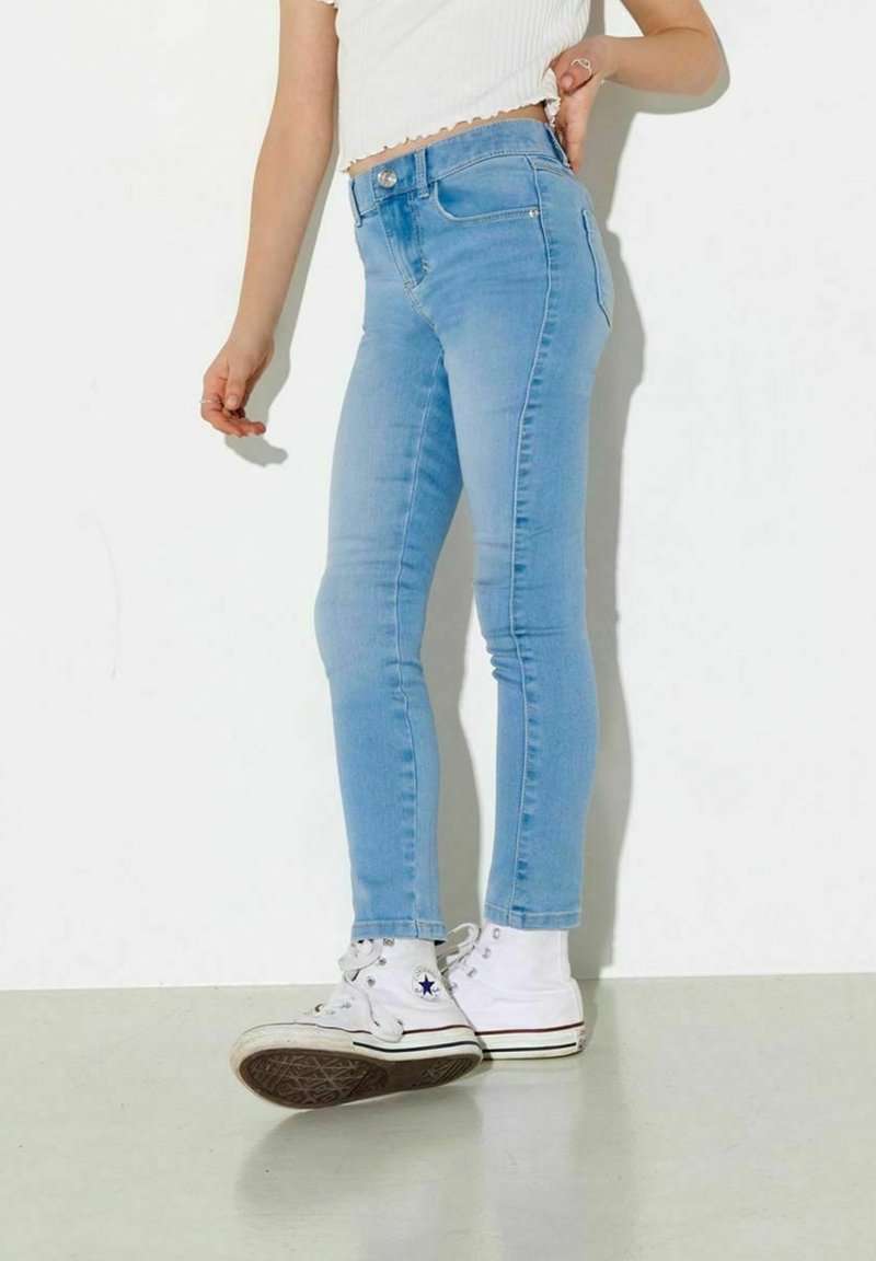 Only & Sons ONSEDGE CARPENTER JORTS - Jeansshort - light blue denim