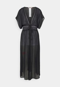 EMBROIDERED COVER UP  / 802 - BLACK - Doplnky na pláž - 802 - black