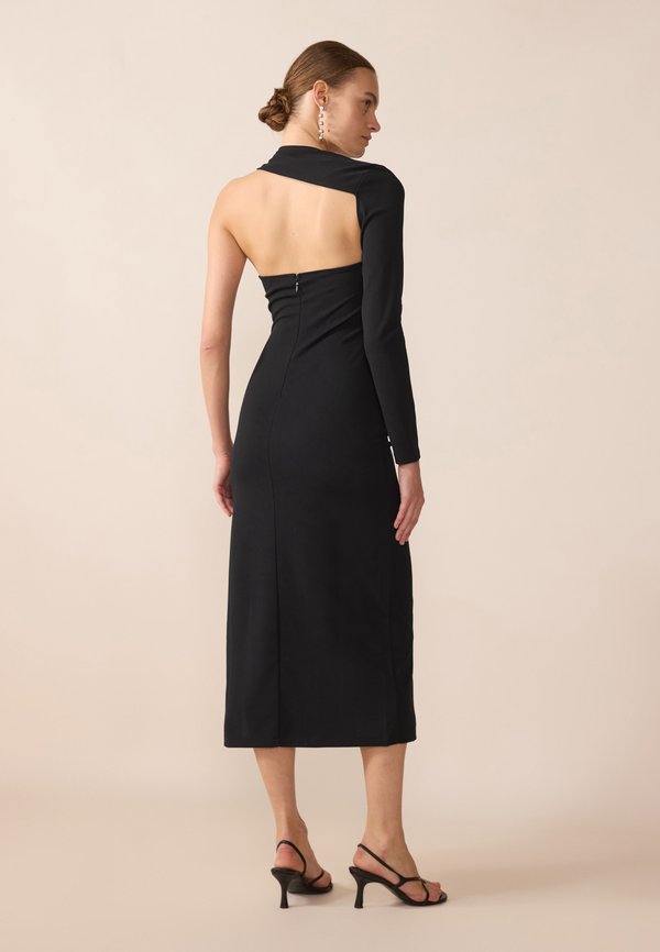 ASYMETRIC MIDI DRESS - Jersey dress4