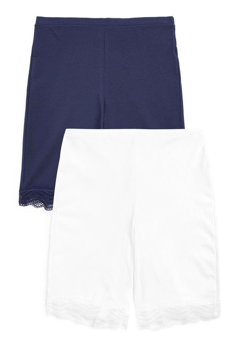 Next ANTI CHAFE TWO PACK - Shorts - navy blue white/azul - Zalando.es