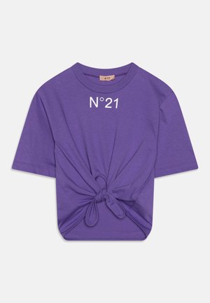 T-Shirt print - purple