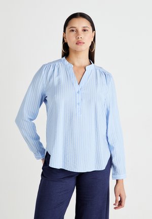 JDYBARBARA LIFE - Bluse - frozen fjord/white