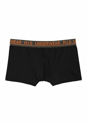 H.I.S, BOXER 4PACK  - Trunks - navy,grau,meliert,blau,meliert,schwarz