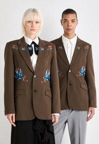 Sister Jane LILIAN EMBROIDERED UNISEX - Žakete - brown