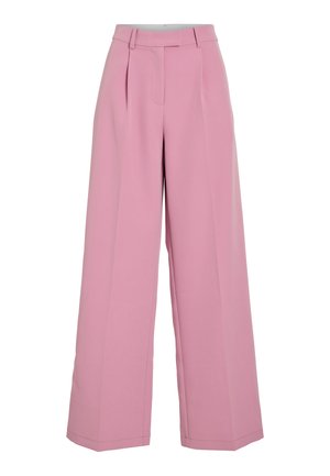VILA, High Waisted VIIRIS Tailored - Pantaloni - sea pink