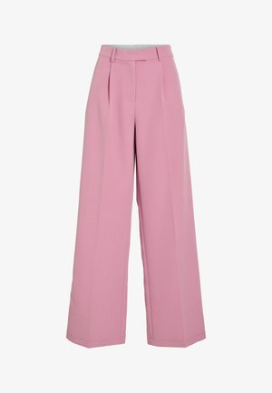 VILA, High Waisted VIIRIS Tailored - Pantaloni - sea pink