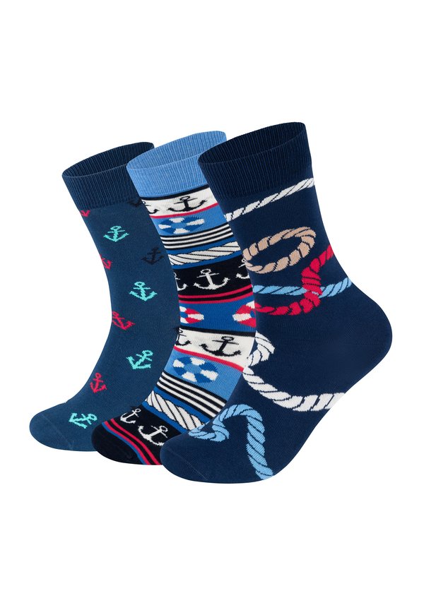 3-PACK ROPE MIX ANCHOR - Socken