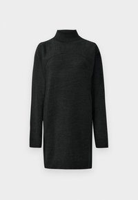 MINI DRESS - Rochie tricotată - dark grey