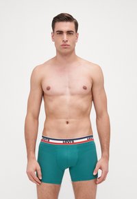 Levi's® MEN LOGO 3 PACK - Boxer alsónadrág - green/blue