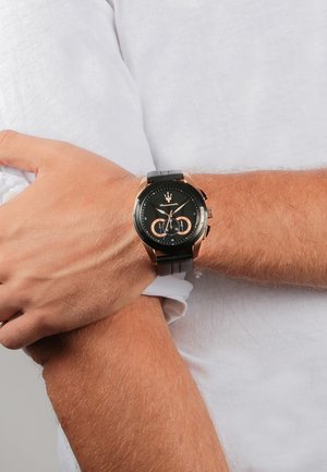 Maserati, TRAGUARDO KOLLEKTION - Chronograph watch - schwarz rosegold blau