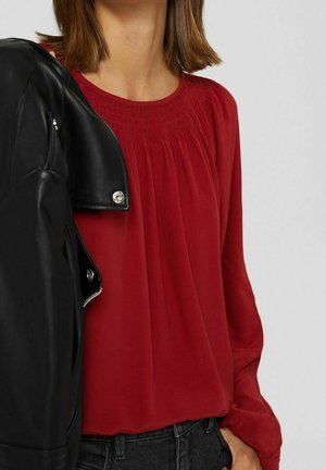 Bluse - dark red