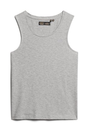 Superdry & Co, SCOOP NECK TANK - Débardeur - moon grey marl