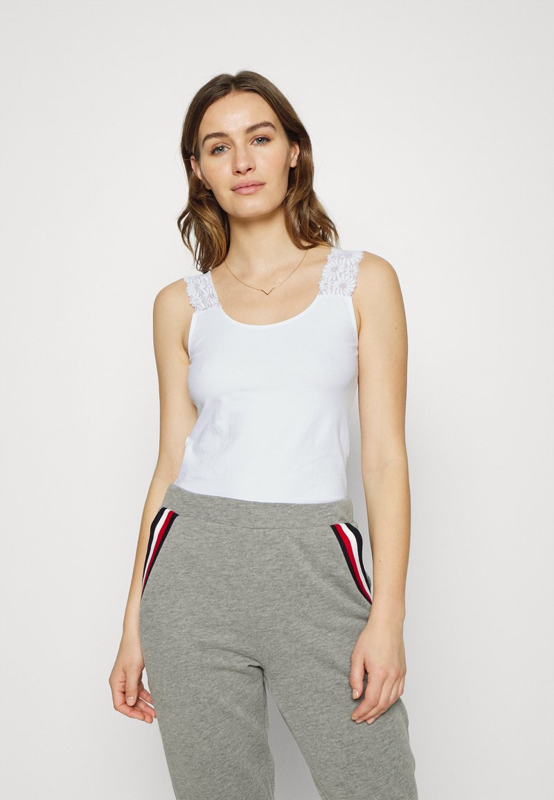 Skiny DAMEN TANK TOP - Top - white