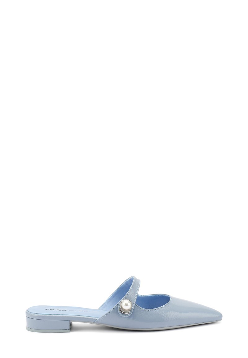 Frau Shoes - Mules - light blue, Agrandir