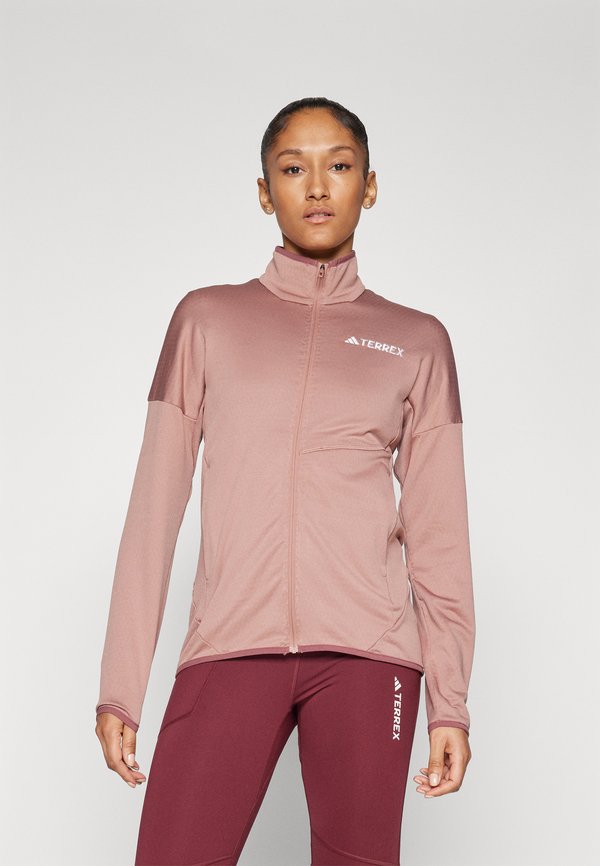 XPERIOR LIGHT - Zip-up sweatshirt - warm clay