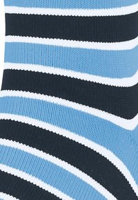 FALKE SIMPLE STRIPES - Socken - azurblau