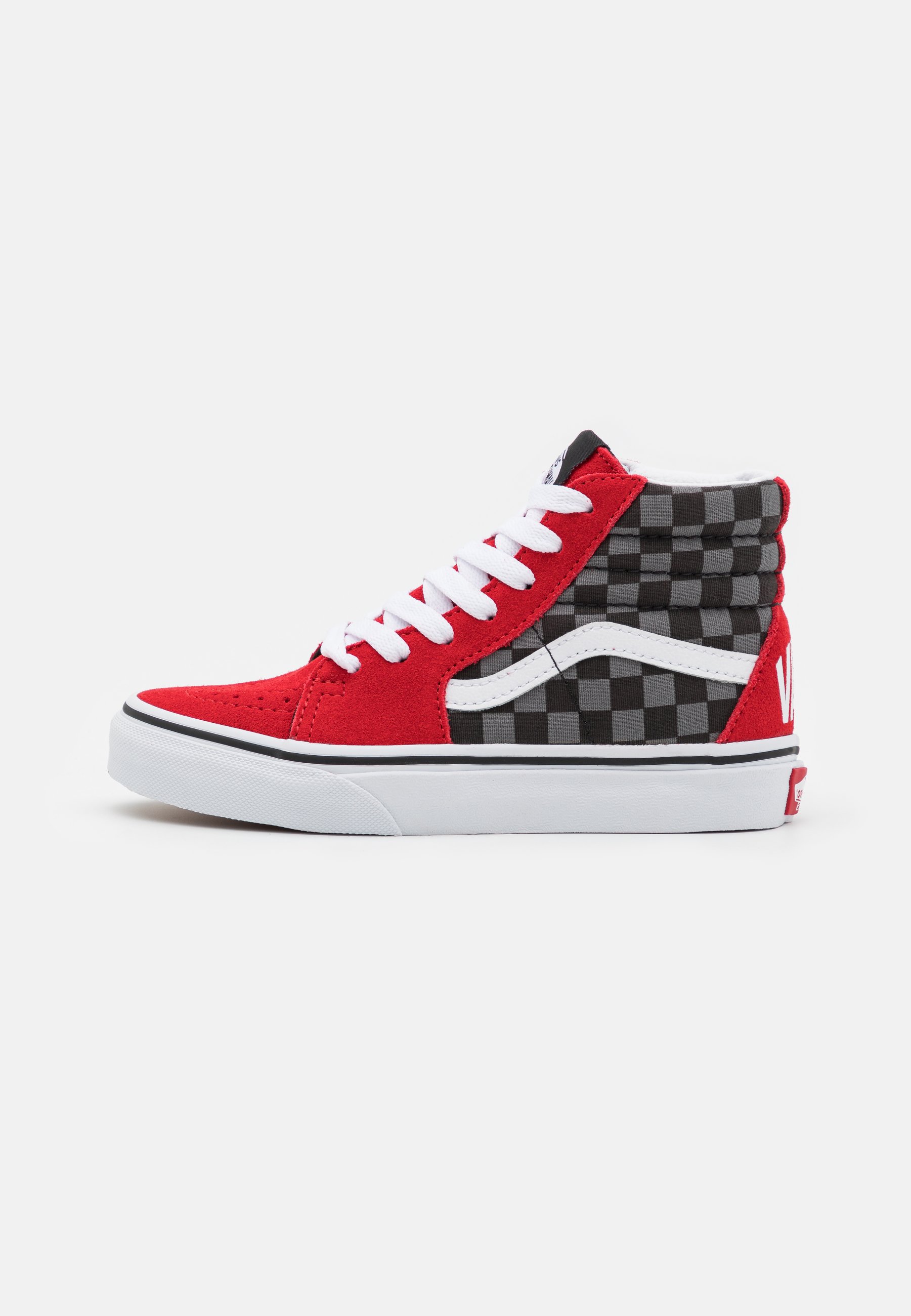 Vans SK8 - Sneakers hoog - black/red/Zwart - Zalando.nl