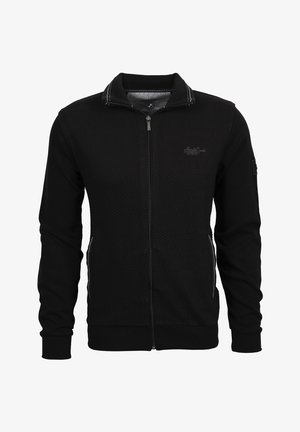 Zip-up sweatshirt - schwarz