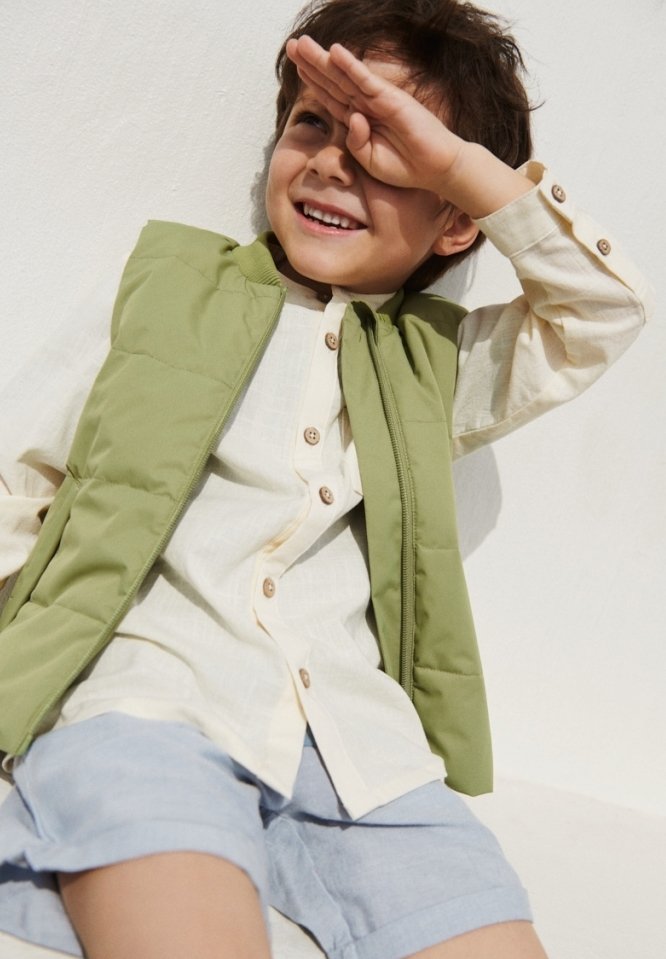 Wheat - SOMMER STEPPWESTE ANDRE - Veste sans manches - sprout, Agrandir