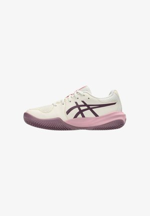 ASICS, GEL-RESOLUTION X GS CLAY - Tennisschoenen voor kleibanen - soft oat dark aubergine