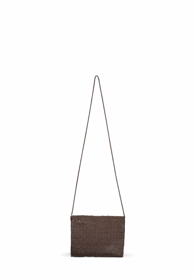DRAGON DIFFUSION PARIMULA BOX WEAVE - Borsa a tracolla - marrone