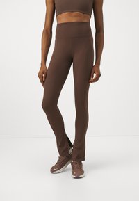 Nike Performance - ONE SPLIT HEM - Legging - baroque brown Miniatuurafbeelding 1