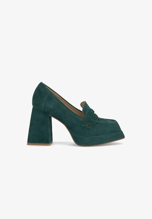 Alma en Pena, Tacones - Spruce green