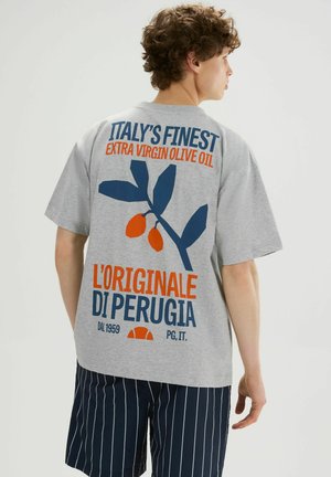 Ellesse, OLIVA TEE - Tricou cu imprimeu - light grey marl