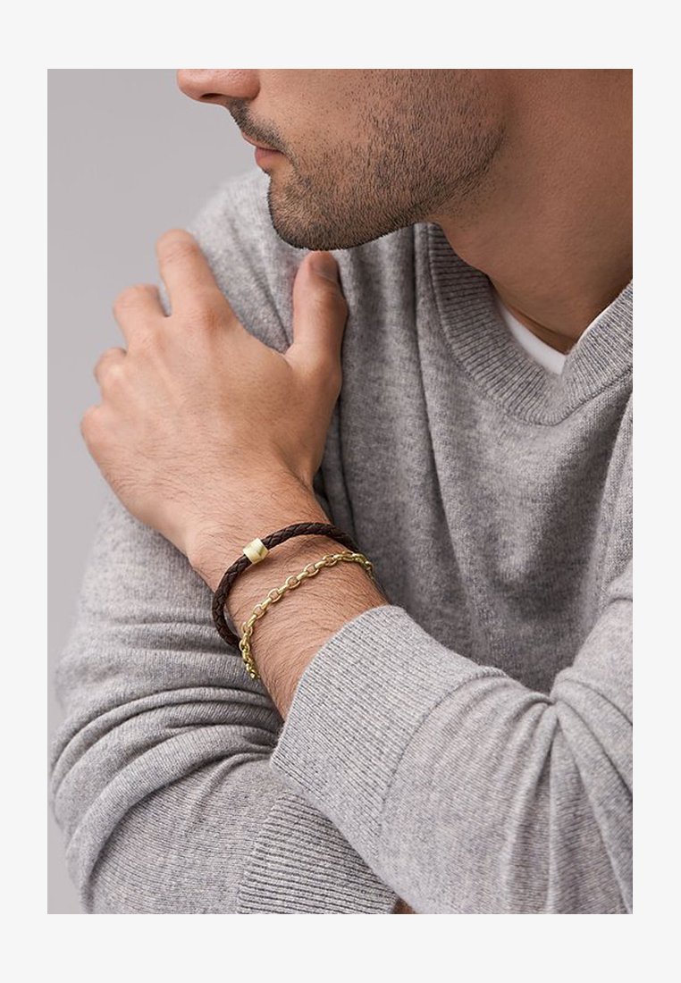 FOSSIL Bracciale Donna In Argento 925 Con Cristalli - Gioiello Elegante E Moderno
