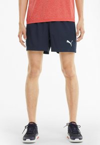 Puma ACTIVE - Pantalón corto de deporte - peacoat