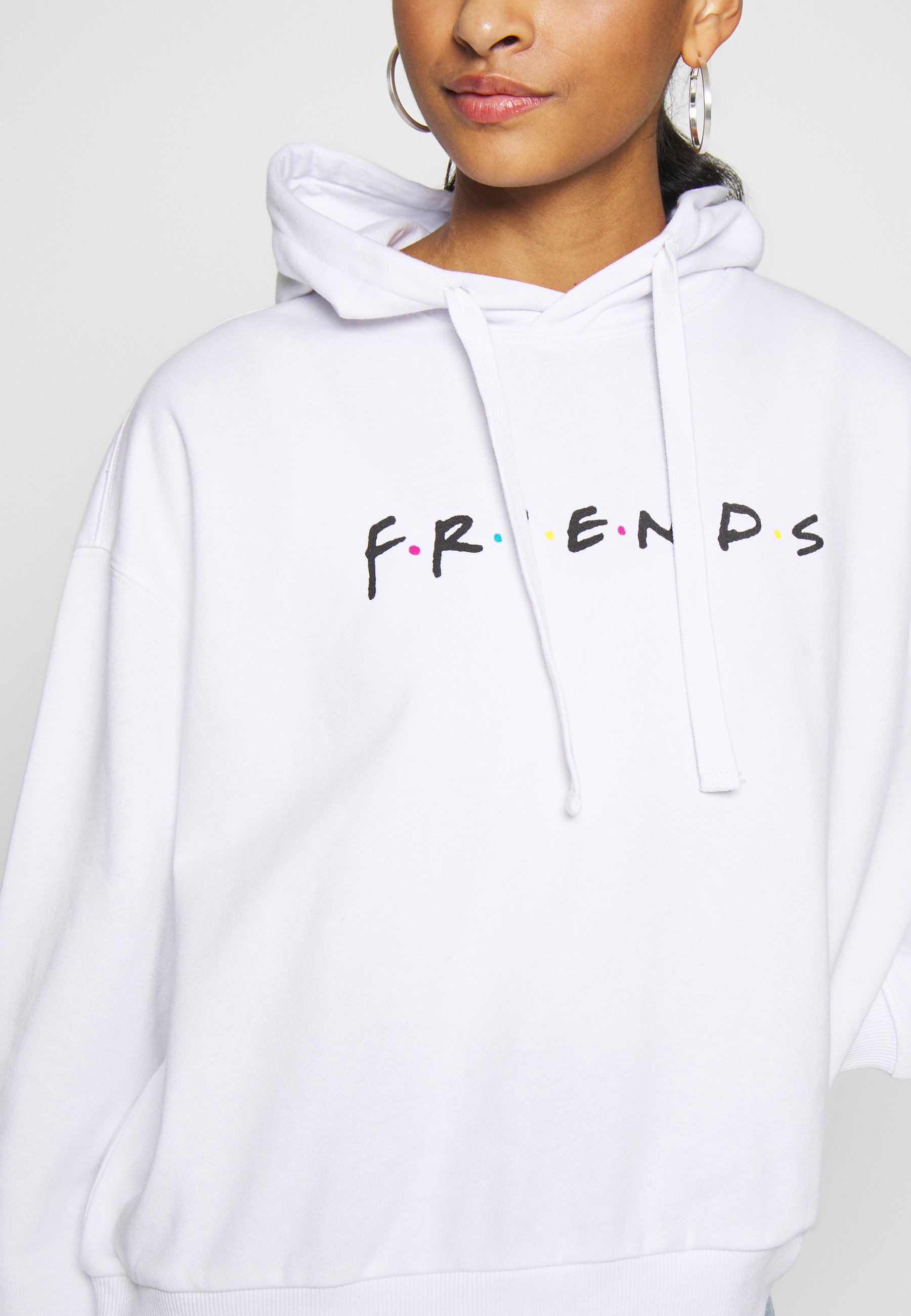 white hoodie graphic