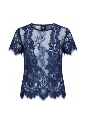 NÜ Denmark, ESSIE TOP S/S - Bluse - navy