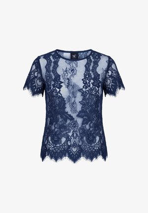NÜ Denmark, ESSIE TOP S/S - Bluse - navy