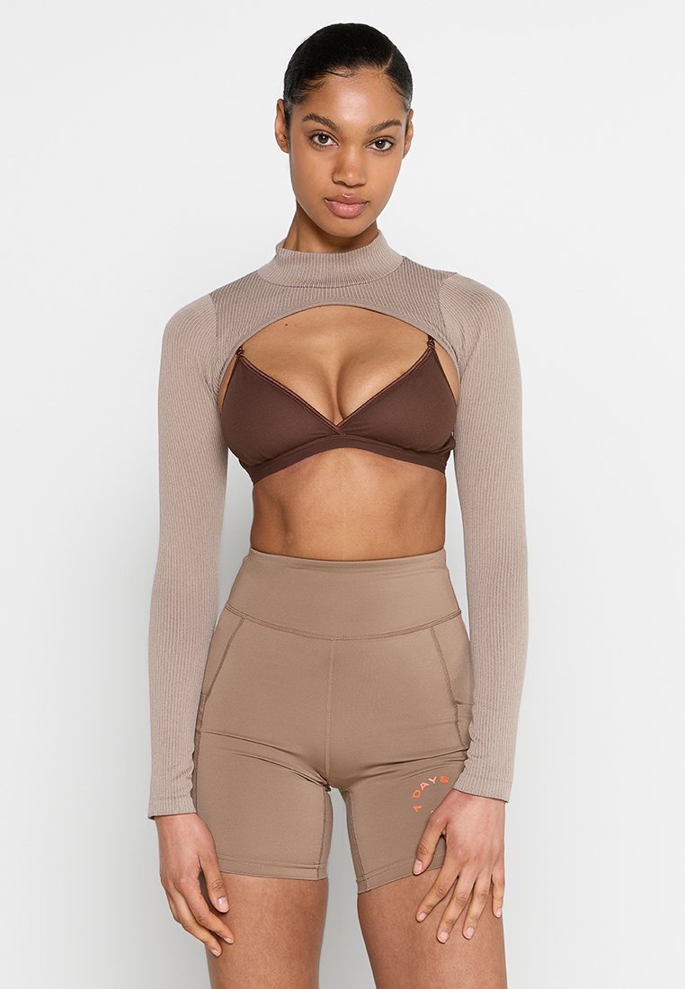 Hunkemöller Sport T-shirt grijs