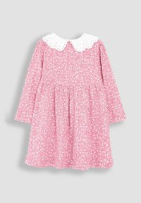 JoJo Maman Bébé DITSY FLORAL BRODERIE COLLAR  - REGULAR FIT - Vapaa-ajan mekko - pink