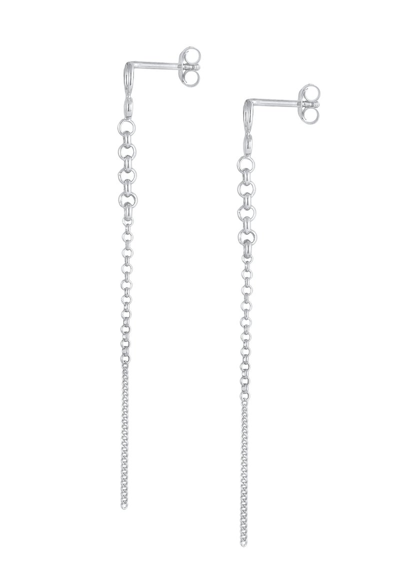 Damen Halsketten | Elli CLASSIC CHIC Ohrringe silber/silberfarben - SS56875 Damen Halsketten | Elli CLASSIC CHIC Ohrringe silber/silberfarben - SS56875