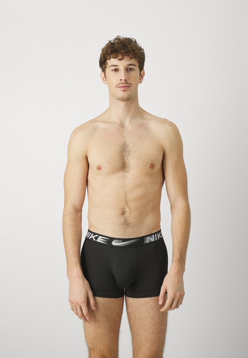Nike Underwear ESSENTIAL TRUNK 3 PACK - Uske bokserice - wolf grey/black
