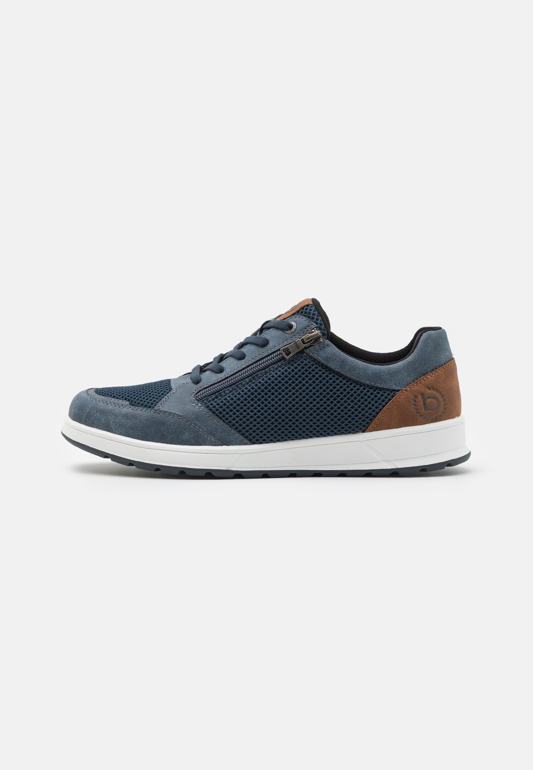 Bugatti Sneakers da uomo bicolor, Sneakers, colore 4041 BLUE/DK BLUE, taglia 41