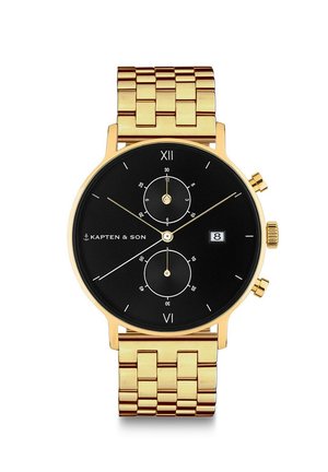 SMALL  - Chronograaf - gold coloured black
