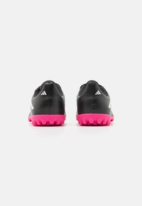 adidas Performance COPA PURE 4 TF UNISEX - Botines de fútbol para césped - core black/team shock pink