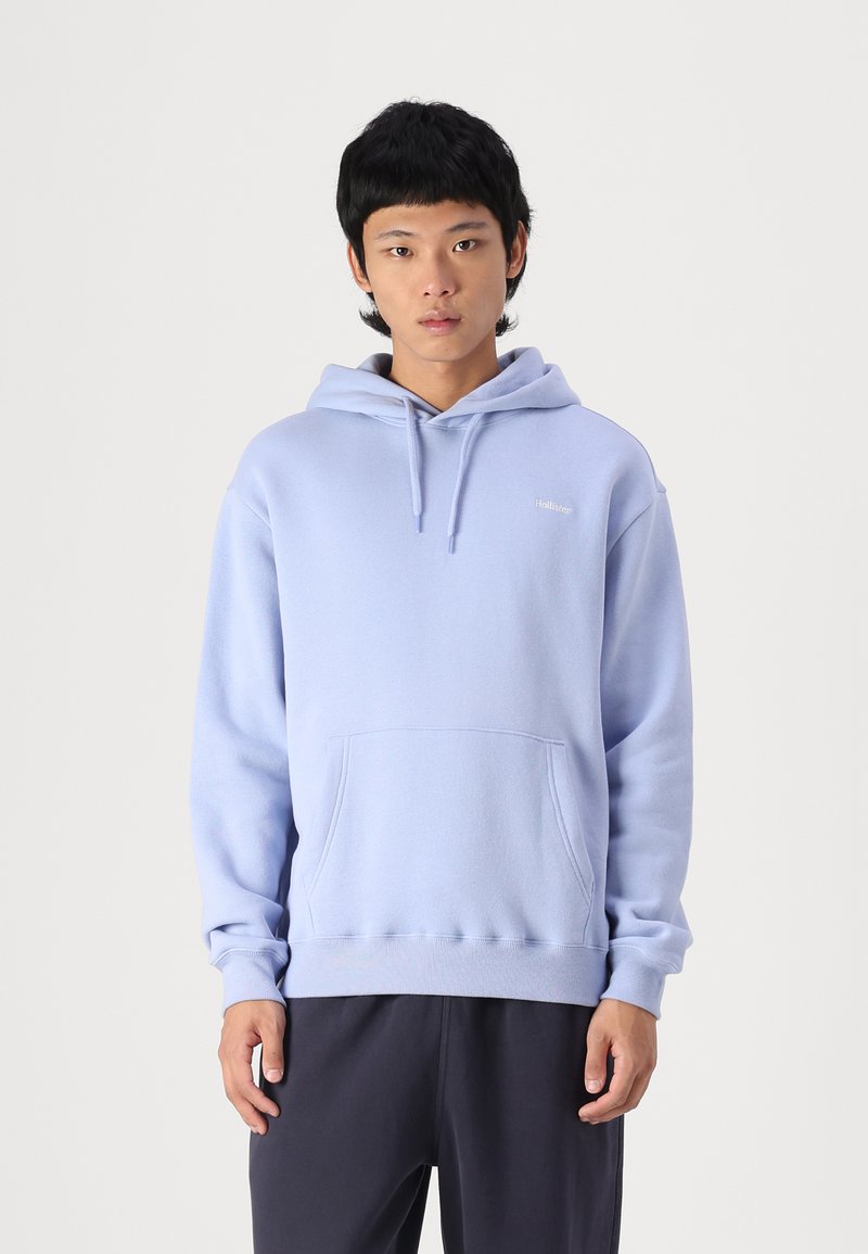 Hollister Co. Relaxed Logo Hoodie - Sportinis megztinis - blue huron